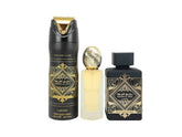 LATTAFA BADE'E AL OUD OUD FOR GLORY EDP 3 PC SET FOR MEN
